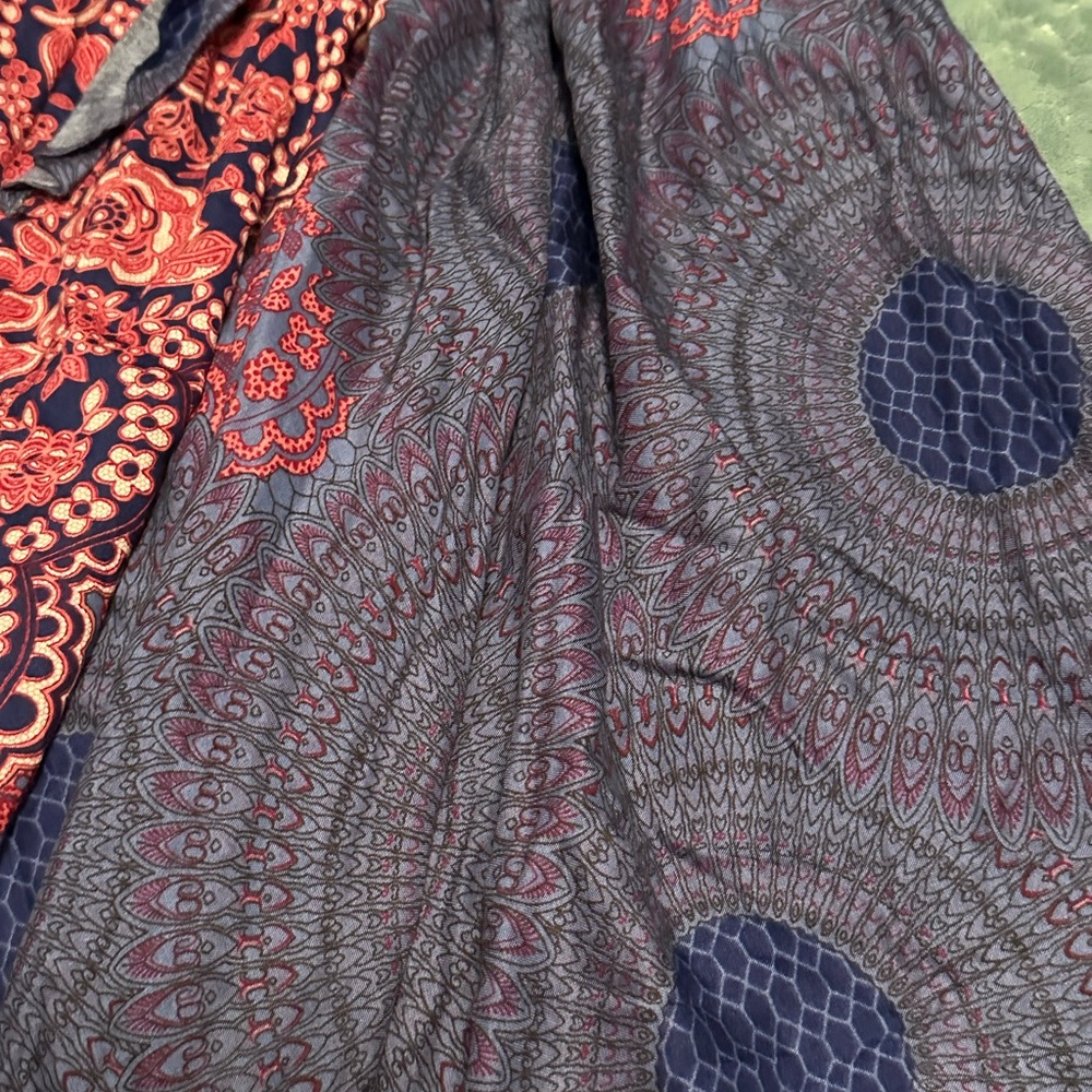 Coco Beach Hawaii Convertible Dress / Skirt Bohemian Size OSFM - Picture 8 of 12